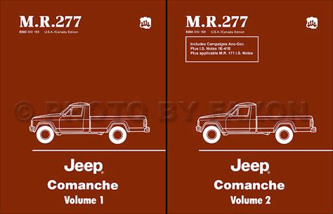 jeep comanche parts catalog